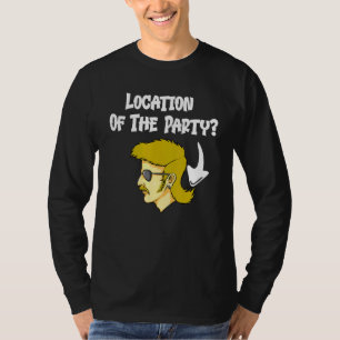 T-shirt Mullet Hairdo Emplacement De La Partie Redneck