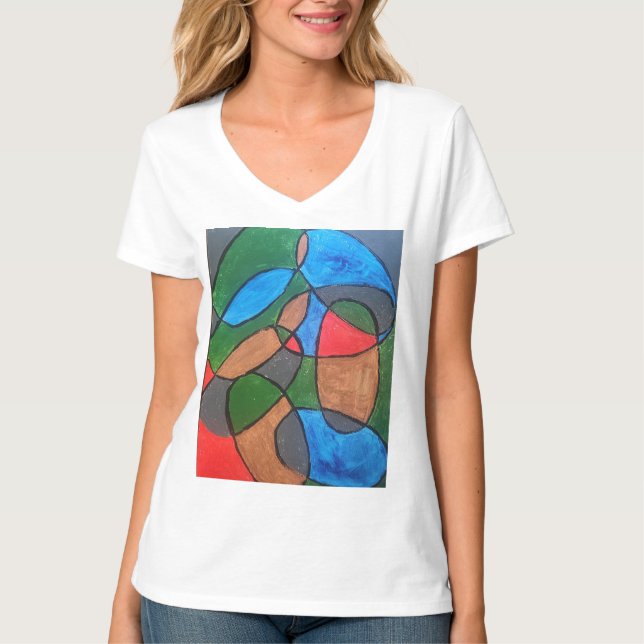 T-shirt Multi Couleur  (Devant)