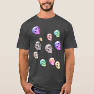 T-Shirt multi-crânes pour hommes