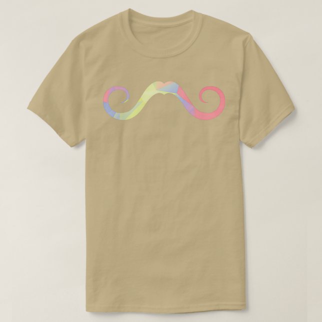 T-shirt multicolore de mouvement 1 (Design devant)