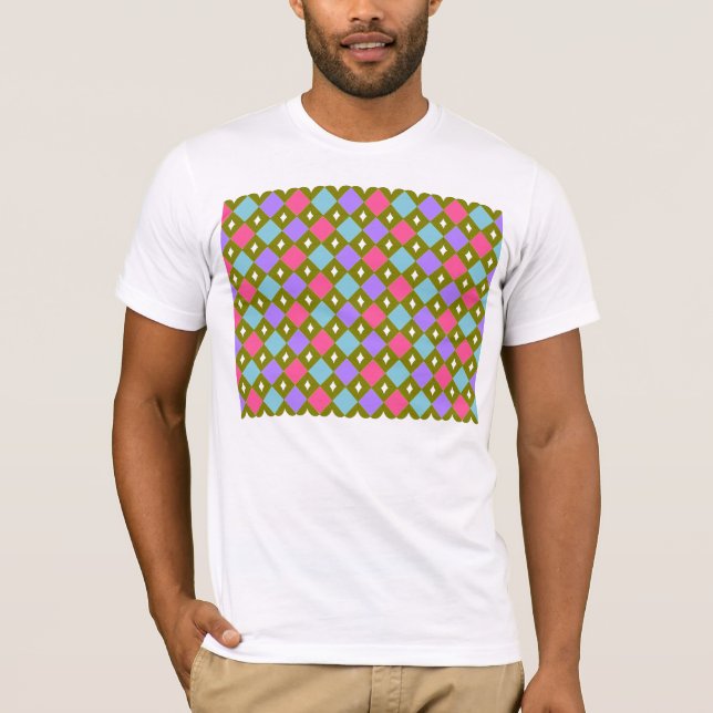 T-shirt Multicolore Honeycomb Mens Tee (Devant)