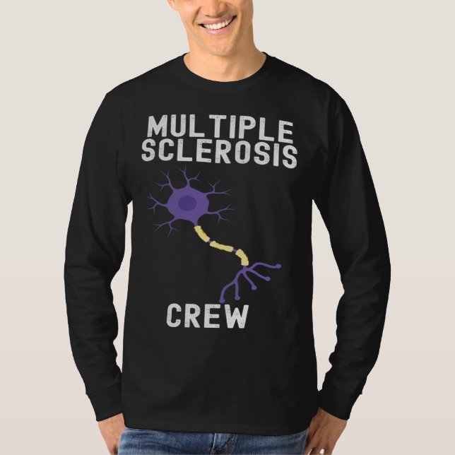 T-shirt Multiple Sclerosis Awareness Cute Quotes Family (Devant)