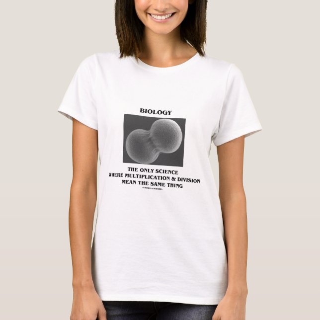 T-shirt Multiplication de Division des affaires (Devant)