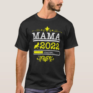 T-shirt Mum 2022 Mère Chargement Grossesse