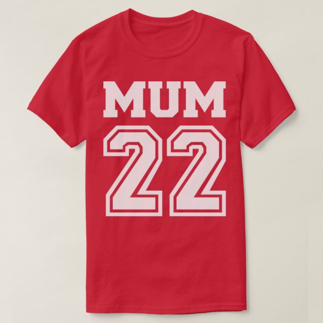 T-shirt Mum 2022 pour faire-part de grossesse2 (Design devant)