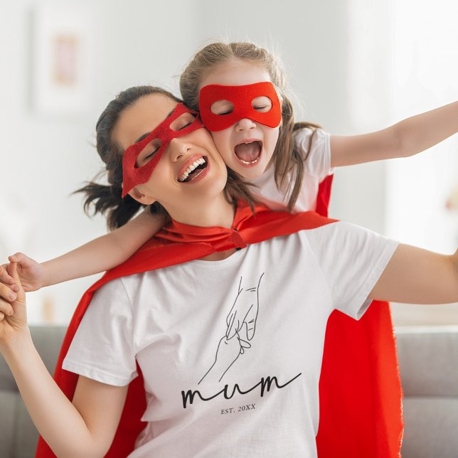 T-shirt Mum simple établie (Créateur téléchargé)