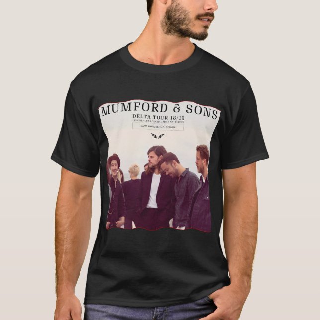 T-SHIRT MUMFORD ET VISITE 2019 DE FILS (Devant)