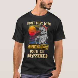 T-shirt Mummy Rex Dinosaures Mommy Saurus