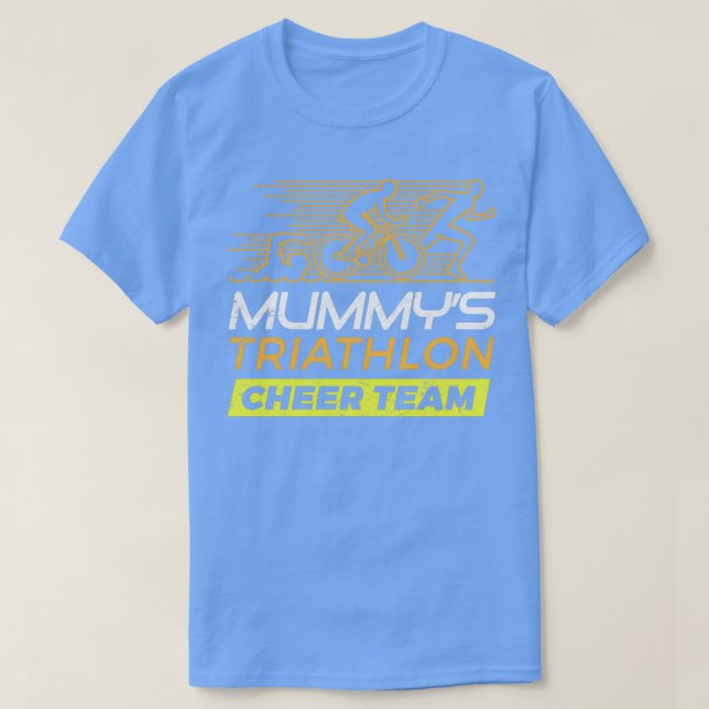 T-shirt Mummys Cheer Team Triathlon (Design devant)