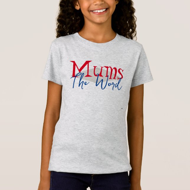 T-shirt Mums The Word HAMbyWG (Devant)
