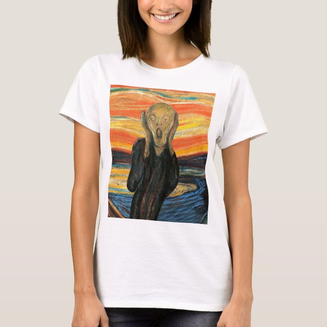 T-shirt Munch, “ The Scream ” (Devant)