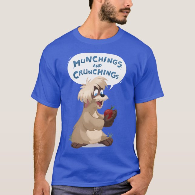 T-shirt Munchings et Crunchings garçon drôle (Devant)
