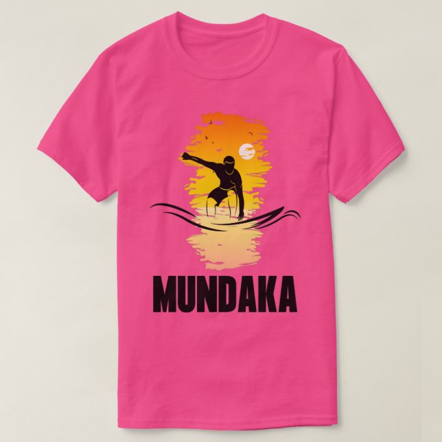T-shirt mundaka surf plage basque paysTShirt (Design devant)