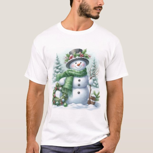 T-shirt Muñeco de nieve (Devant)