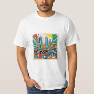 T-shirt Munich Pop : Une ville aux couleurs audacieuses !