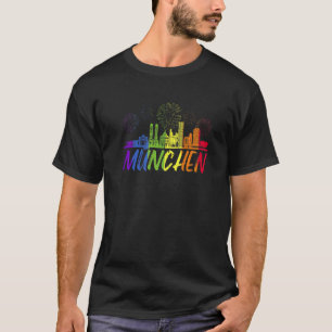 T-shirt Munich Pride Skyline Pride Parade München