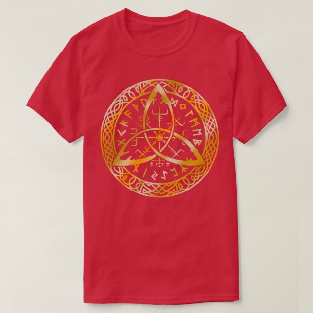 T-shirt Muninn TShirtNordic Viking Rune (Design devant)