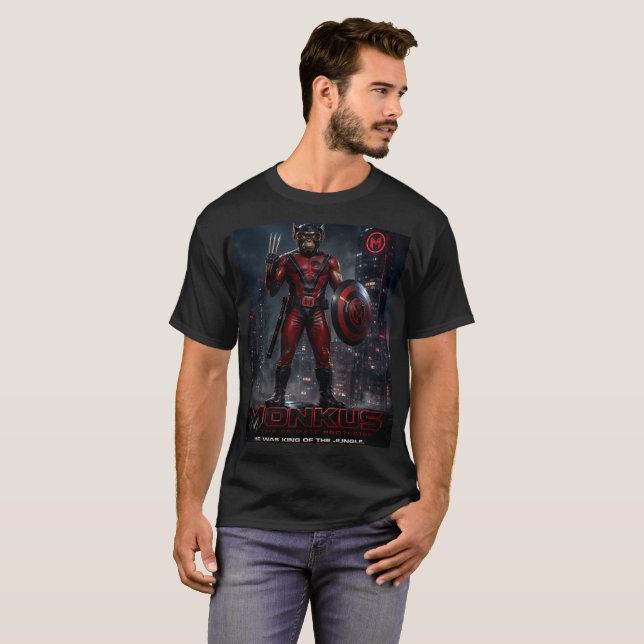 T-shirt Munkus/T-shirt héros complet (Devant entier)