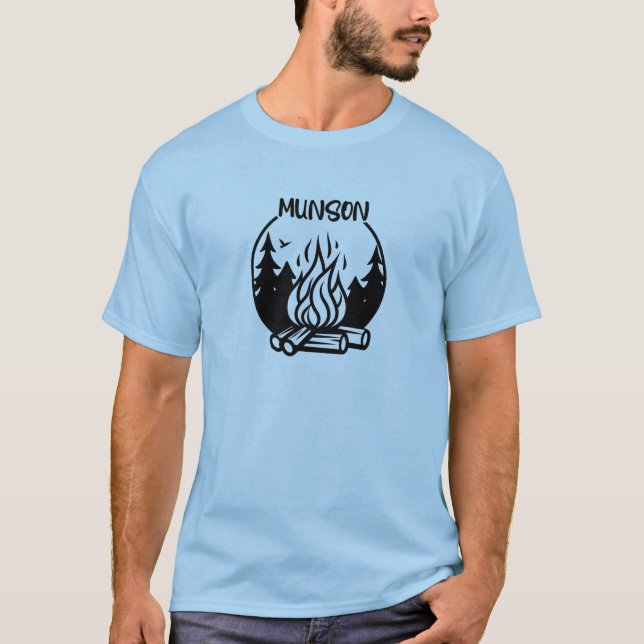 T-shirt Munson Camping (Devant)