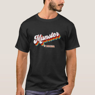 T-shirt Munster Indiana In des années 80