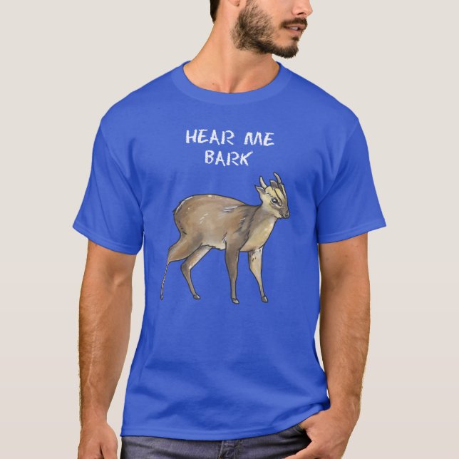 T-shirt Muntjac or Barking Animal series boy (Devant)