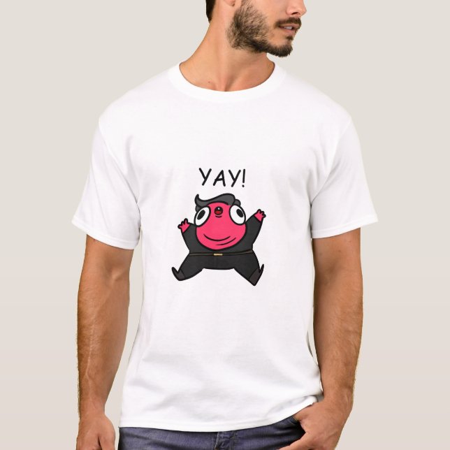 T-shirt Muppet heureux saut étoile (Devant)