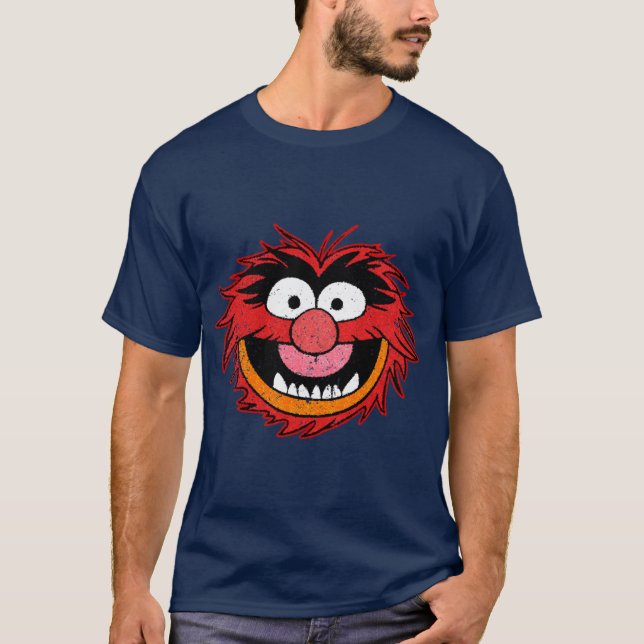 T-shirt Muppets brushed vintage friends (Devant)
