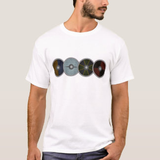 T-shirt Mur de bouclier de Viking