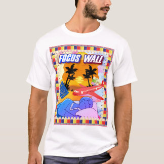 T-shirt Mur de focus