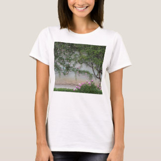 T-shirt Mur de roses roses, Florence Italie