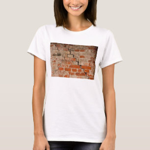 T-shirt Mur en brique fissurée