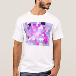 T-shirt mur en pierre pourpre