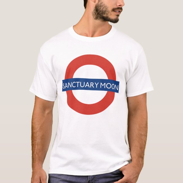 T-shirt Murderbot Diaries Sanctuary Moon Roundel  (Devant)