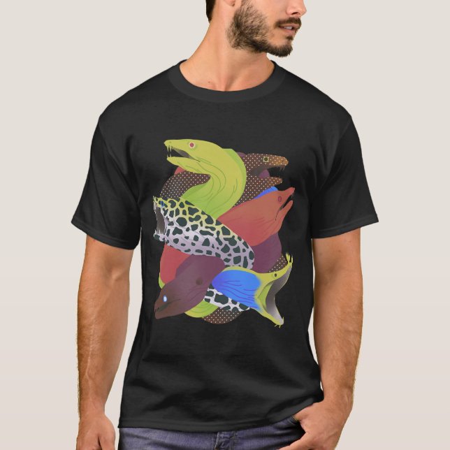 T-shirt Murènes épaisses (Devant)