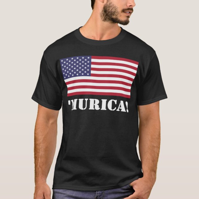 T-shirt murica (Devant)