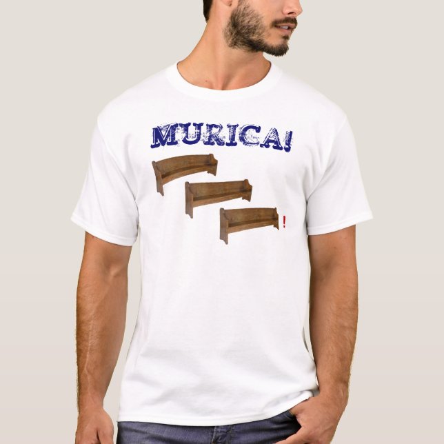 T-SHIRT MURICA ! BANC DE BANC DE BANC ! (Devant)