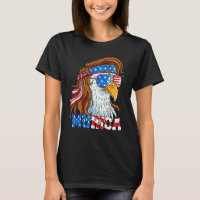 Murica Eagle 4 juillet Mullet Drapeau américain US