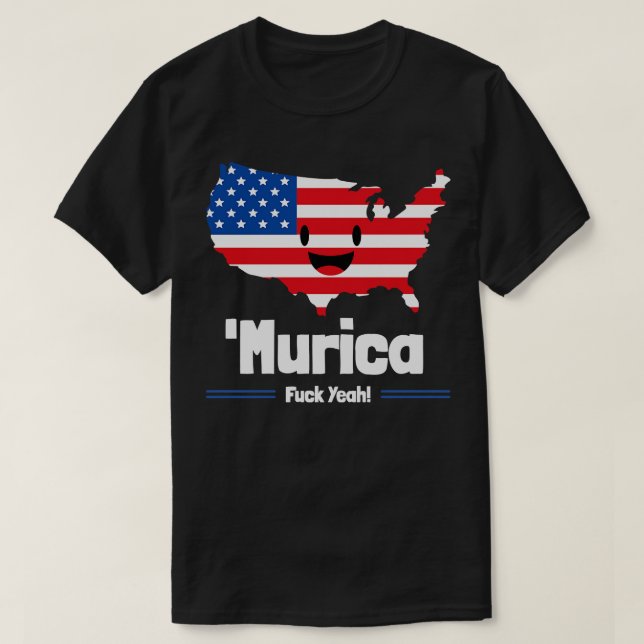 T-shirt Murica Ouais (Design devant)