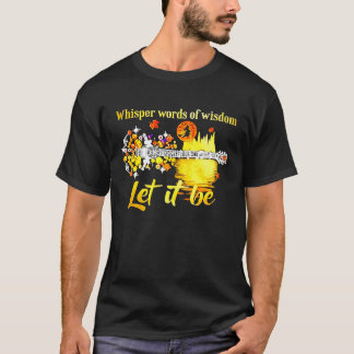 T-shirt murmurer des paroles de sagesse laisse-moi hallowe