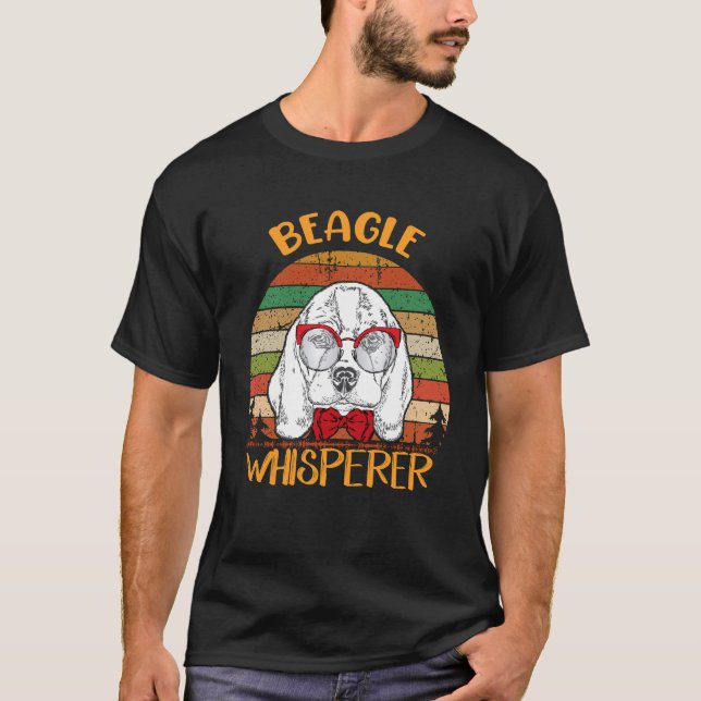 T-shirt Murmureur de Beagle (Devant)