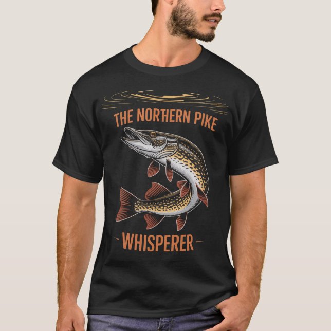T-shirt Murmureur de brochets du nord (Devant)