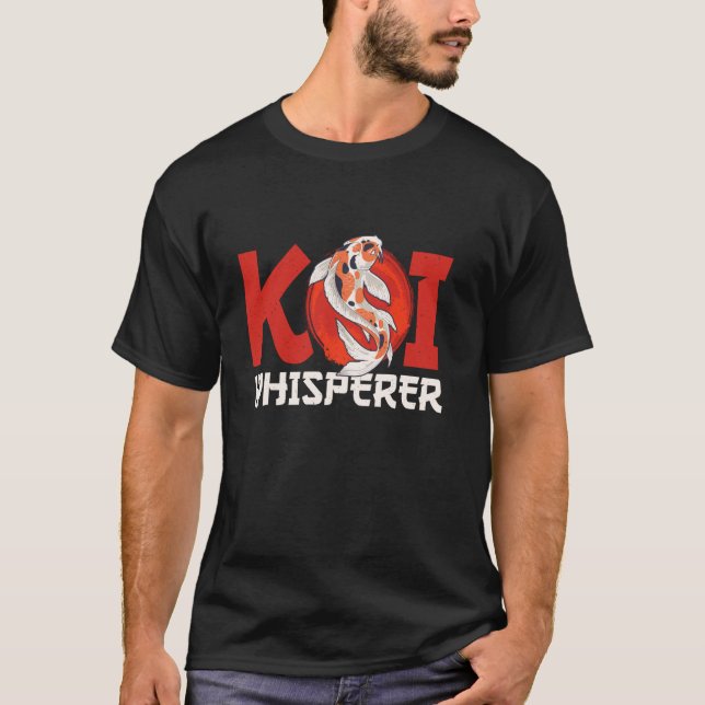 T-shirt Murmureur de carpes japonaises (Devant)
