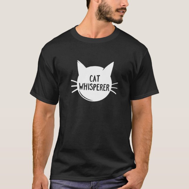 T-shirt Murmureur de chats Premium (Devant)