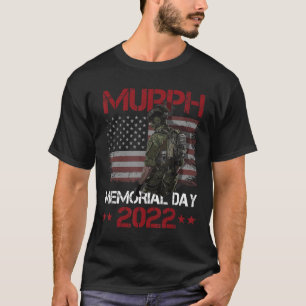 T-shirt Murph 2022 Joyeux Jour commémoratif 4 juillet drap
