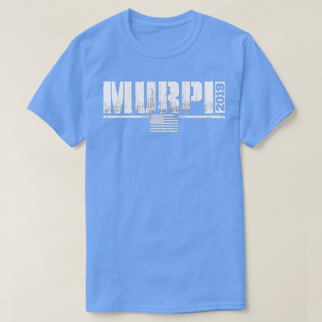 T-shirt Murph Workout Jour commémoratif des vétérans (Design devant)
