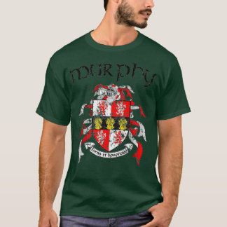 T-shirt Murphy Family Crest Armoiries Nom de famille Cadea