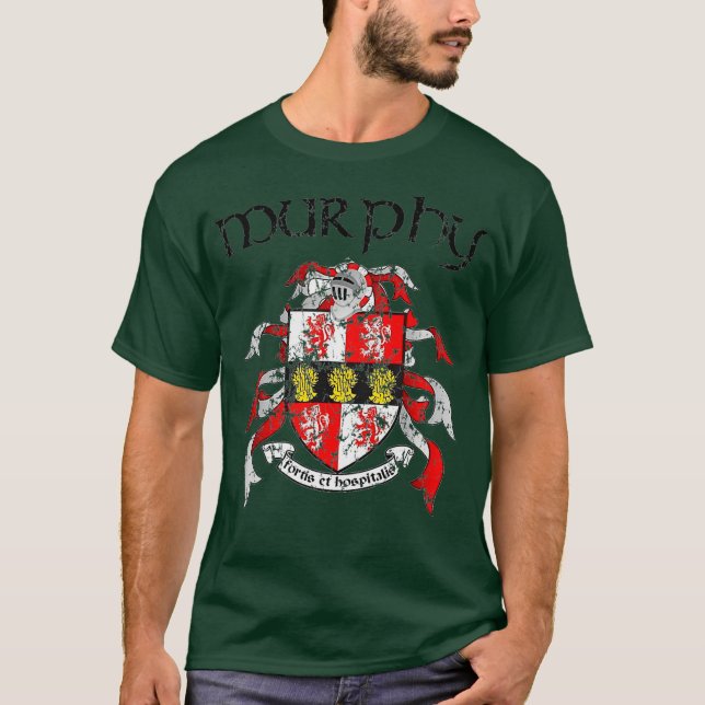 T-shirt Murphy Family Crest Armoiries Nom de famille Cadea (Devant)