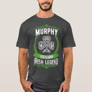 T-shirt Murphy Name Jour de la Saint Patrick Irish Legend