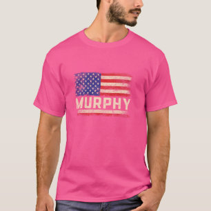 T-shirt Murphy Nom Chemise Murphy Nom American Flag