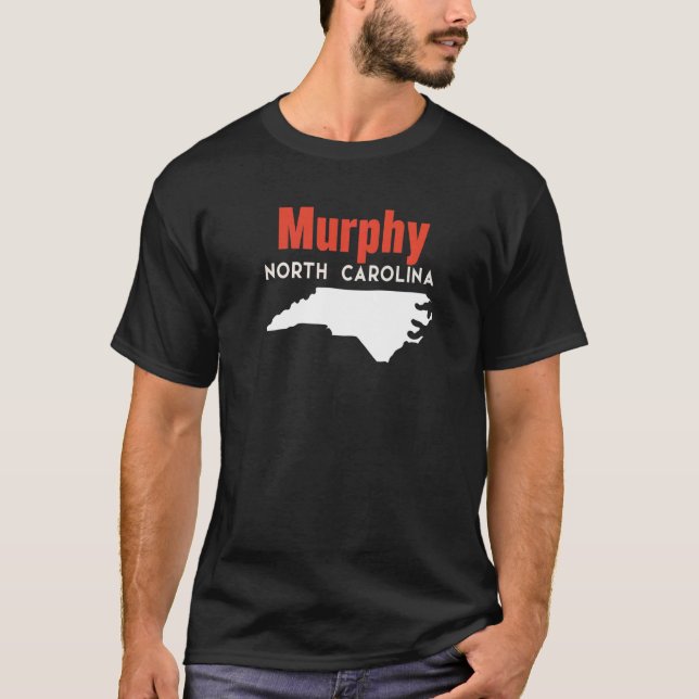 T-shirt Murphy North Carolina USA State America Travel (Devant)